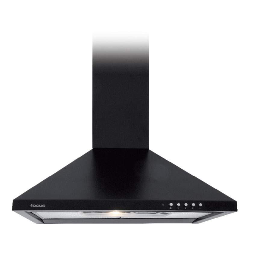 Hotte Aspirante Cheminée  FOCUS 60 cm | F.605B  - Noir