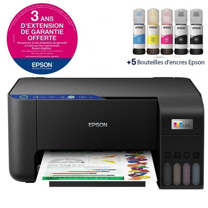 Imprimante Epson L3210 Jet d’encre Couleur avec Réservoir ECOTANK
