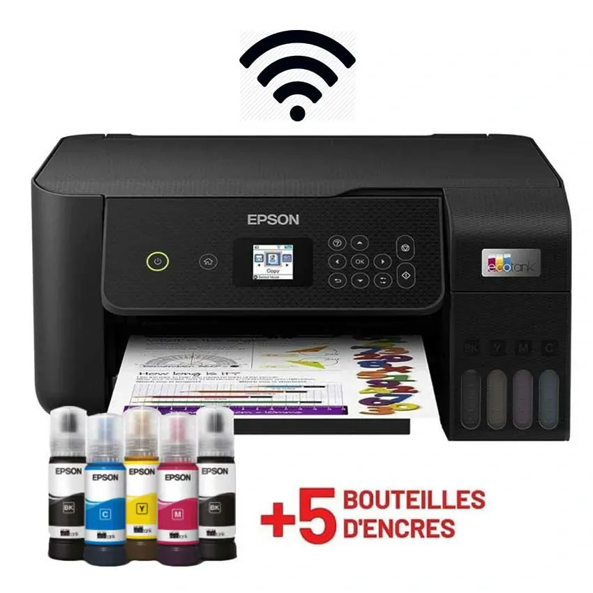 Imprimante Epson L3260 | Jet d’encre EcoTank A4 Avec Wi-Fi