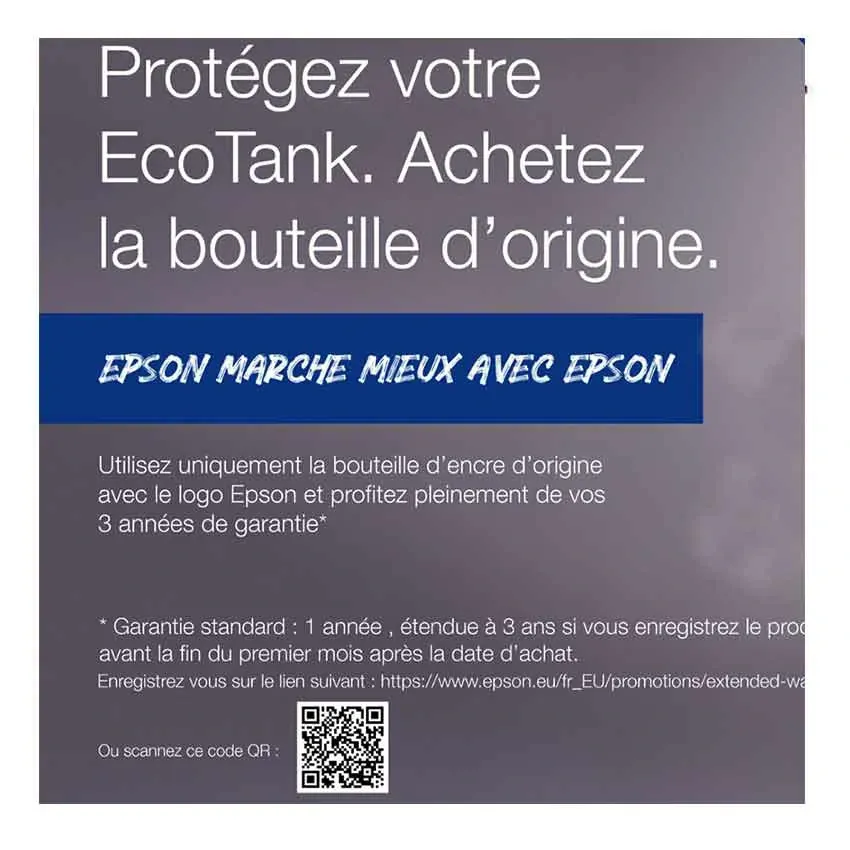 Imprimante EPSON L3251 | ECOTANK Jet D'encre – 3EN1 – Avec Wi-fi Intègre