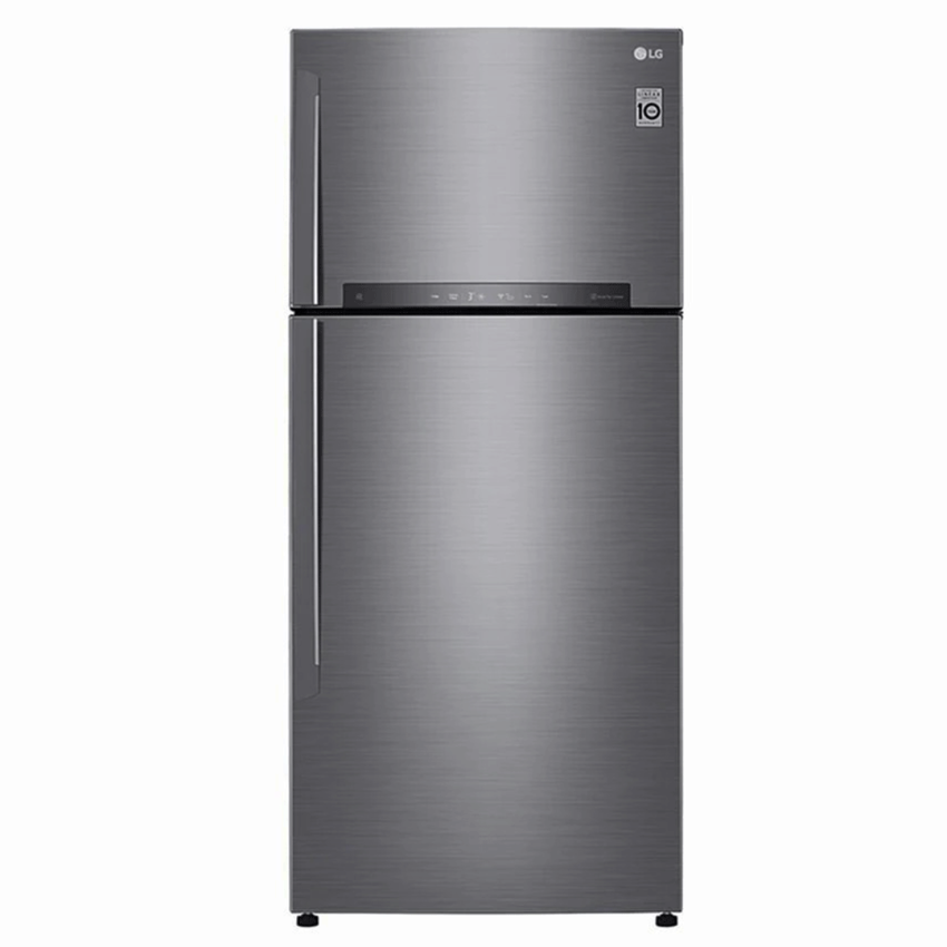 Réfrigérateur LG 547 litres Smart Inverter | GN-H702HLHL - Platinum Silver 
