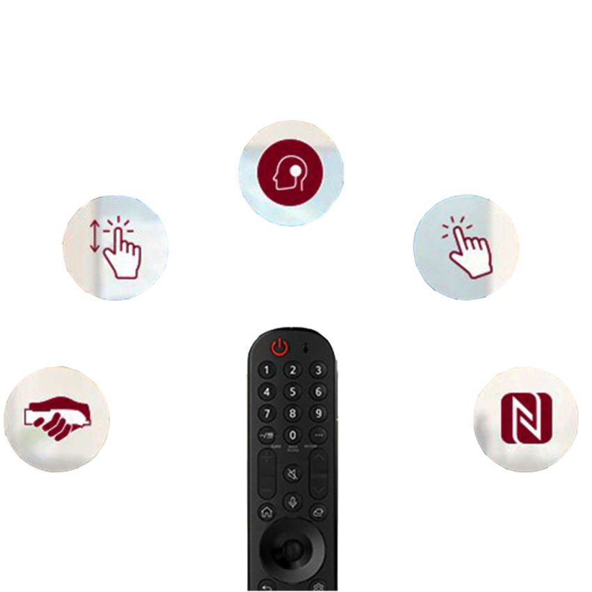 Tv LG 55 Pouces LED 4K UHD | SMART Android - Avec Récepteur Intégré - 55UP7750PVB - Noir 