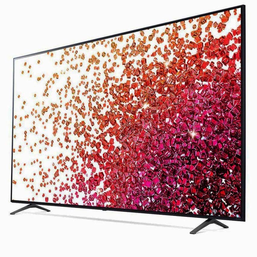 Tv LG 55 Pouces LED 4K UHD | SMART Android - Avec Récepteur Intégré - 55UP7750PVB - Noir 