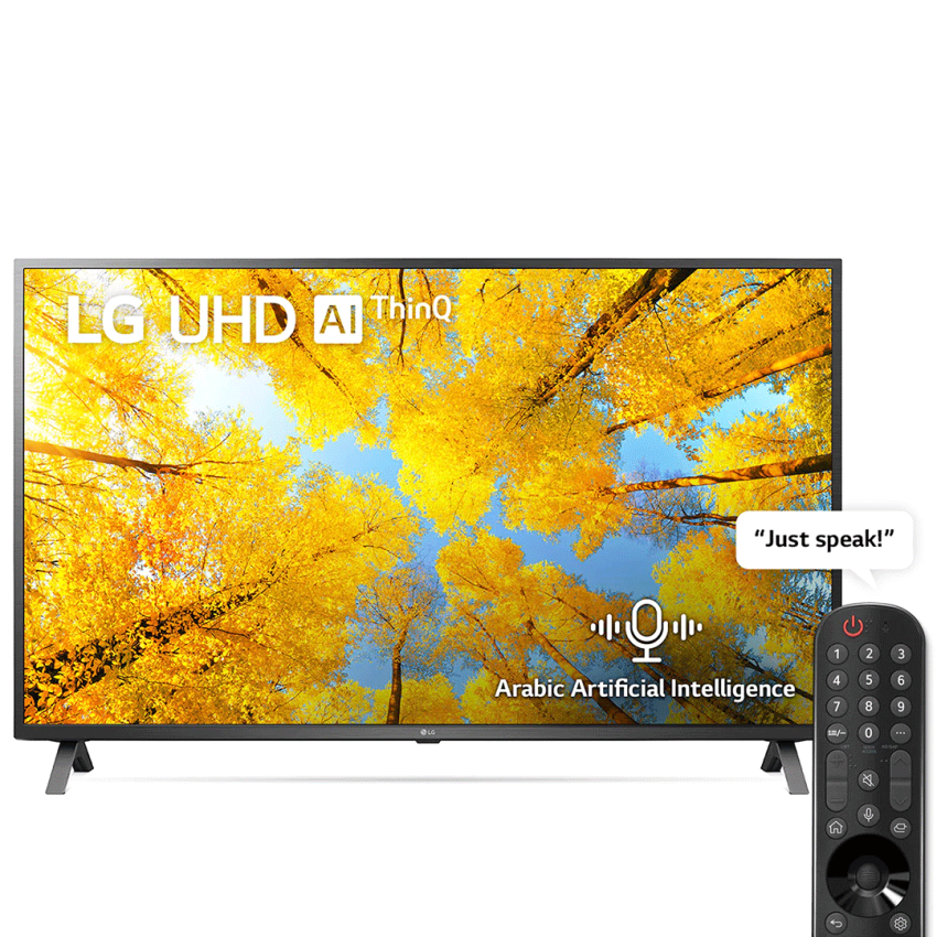 Tv LG 50 Pouces LED 4K UHD | SMART Tv - 50UQ7500LG - Noir 