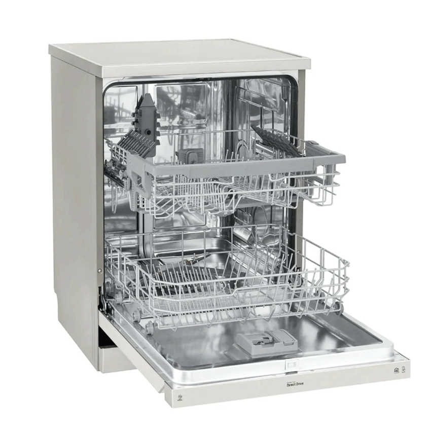 Lave Vaisselle LG QuadWash 14 Couverts | Moteur INVERTER - DFBS512FP - Silver 