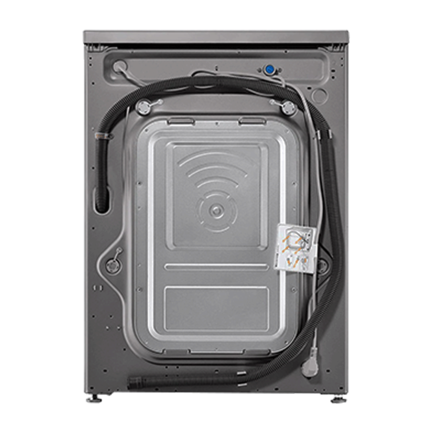 Machine à Laver LG à vapeur 9 kg | Essorage 1400 Tours/min - Lavante / Séchante - FH4G6VDGG6 - Silver 