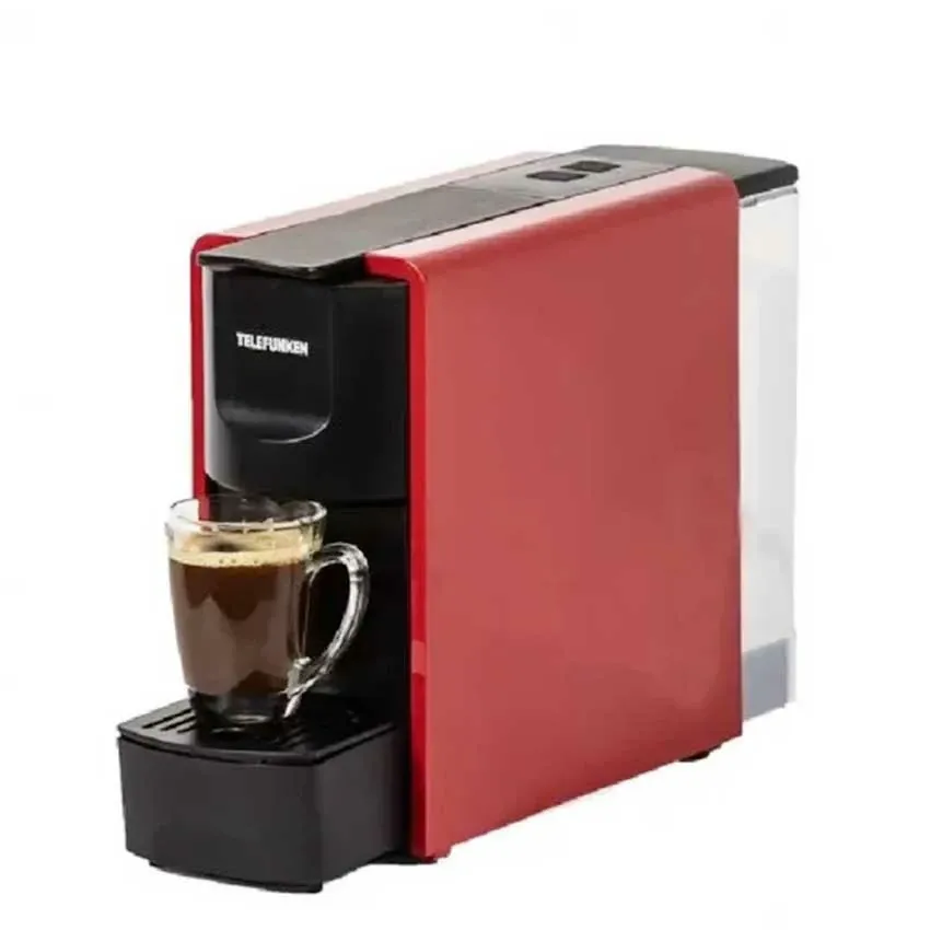 Machine à Café Nespresso TELEFUNKEN | 0.6 L  - 1140 W - TFK-MCC7036 - Rouge