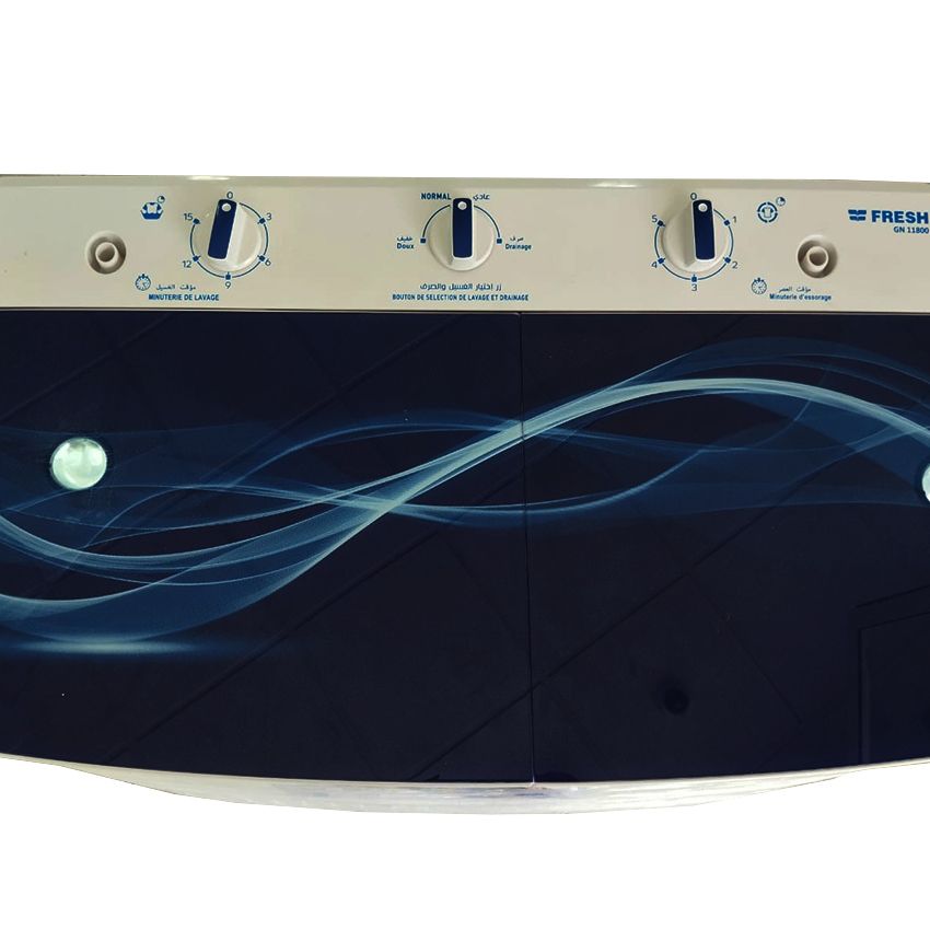 Machine à Laver Semi automatique FRESH 11,8 kg | GN11800 - Blanc 