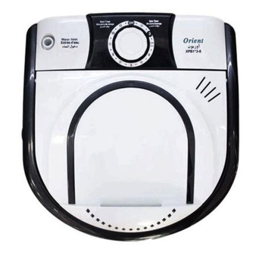 Machine à Laver Semi automatique ORIENT 3Kg | XPB 139 - Blanc & Noir 