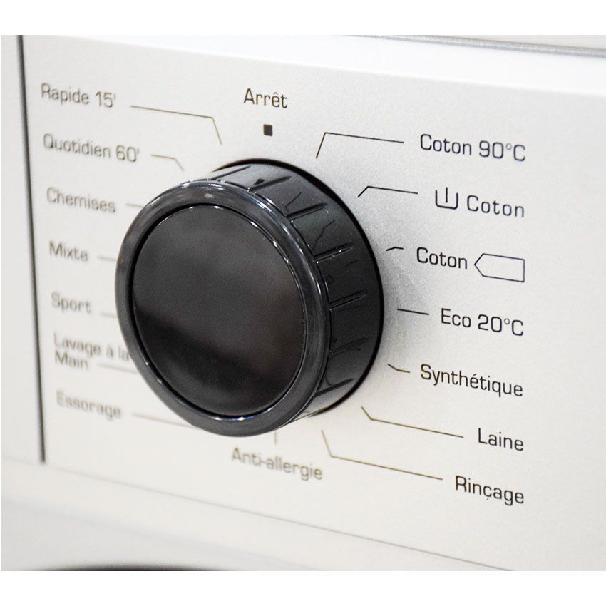Machine à Laver CL 9 kg | Essorage 1200 Tours/min - 912F4W - Blanc 