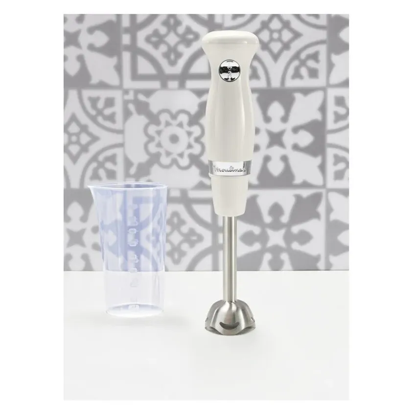 Mixeur Plongeant MOULINEX Soleil Ivoire 450 W | DD471A10 - Blanc 