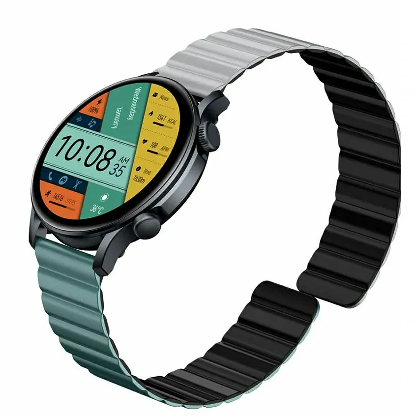 Smart Watch KIESLECT Kr Pro | Appels Bluetooth - Étanche (IP68) - Silver