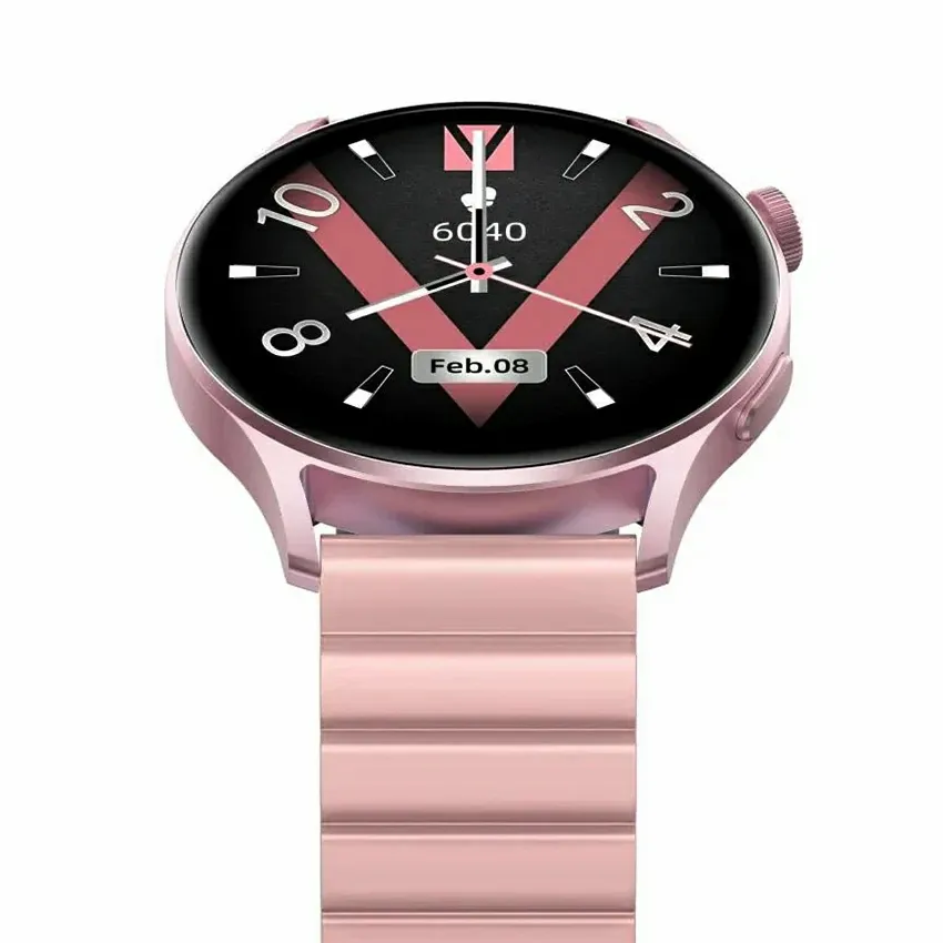 Smart Watch Femme KIESLECT Lora 2 Rose | Appels iOS & Android