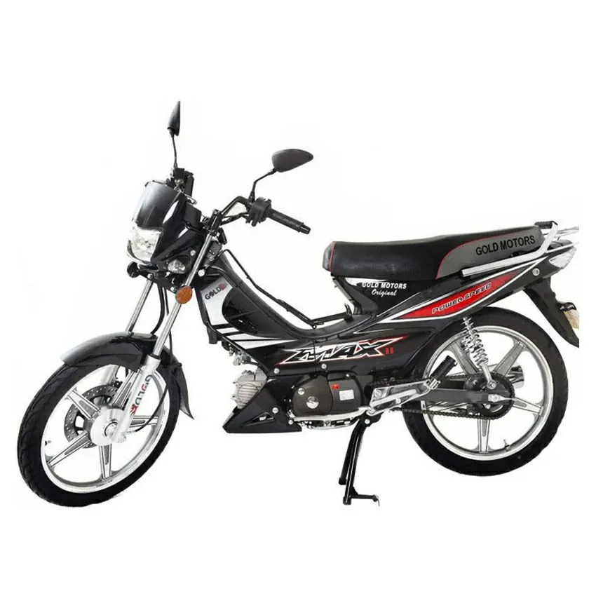 Moto FORZA 125 CC Gold Motocycle | 4 Temps - Double Embrayages - Noir