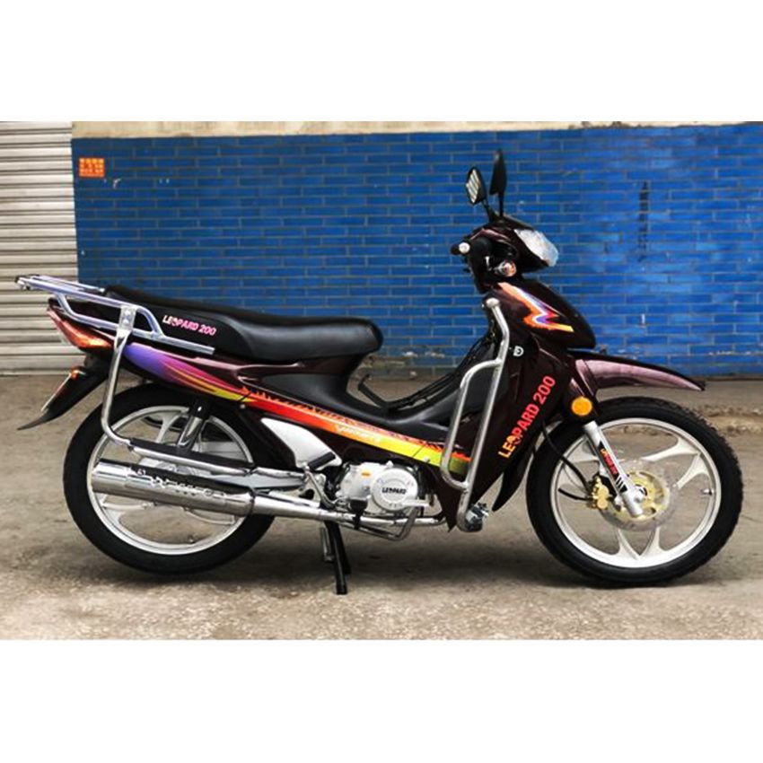 Motocycle LEOPARD VIPER 107 CC | 4 Temps - Frein avant disque - Noir