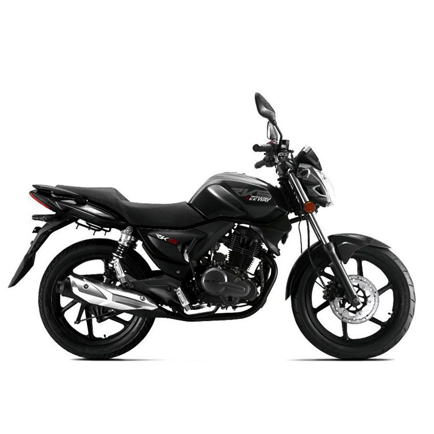 Moto ZIMOTA 125 CC RKS | 4 Temps - 8.4 chevaux  - Noir 