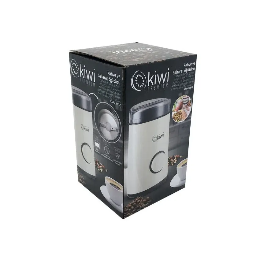 Moulin à Café KIWI 150W | Capacité 50 g - KSPG.4820 - Beige 