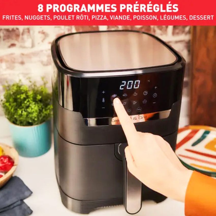 Airfryer moulinex Easy Fry & Grill  4,2 Litres | 1400W - EZ505810 - Noir 