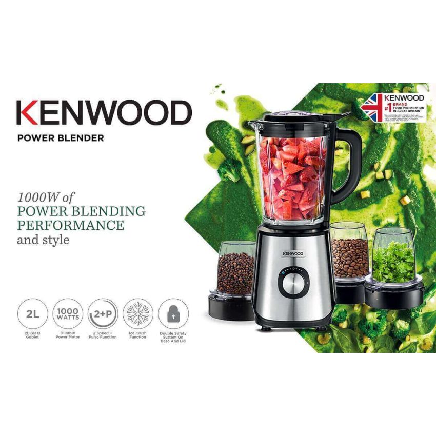 Blender & Hachoir KENWOOD 2L | 1000 W - BLM45 - Noir 