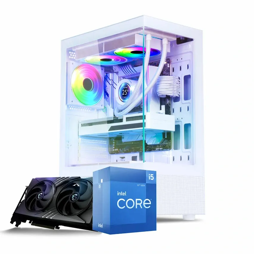 Ordinateur de bureau Gamer Graiet | Intel i5-1200F - RTX 5060 - 16Go/500 SSD