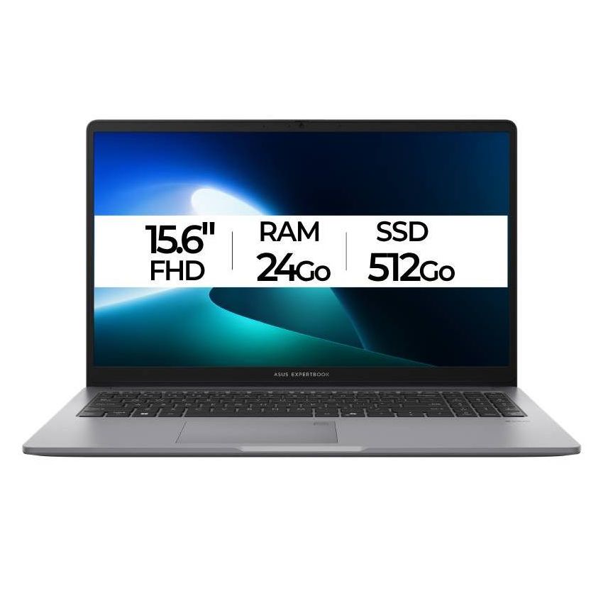 Pc Portable Asus Expert Book | Core i5 - 24GO/512SSD P1503CVA Gris