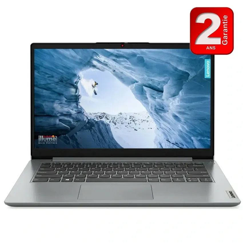 PC Portable Lenovo IdeaPad 1 | Intel Celeron - 8 Go - 256 SSD - Gris