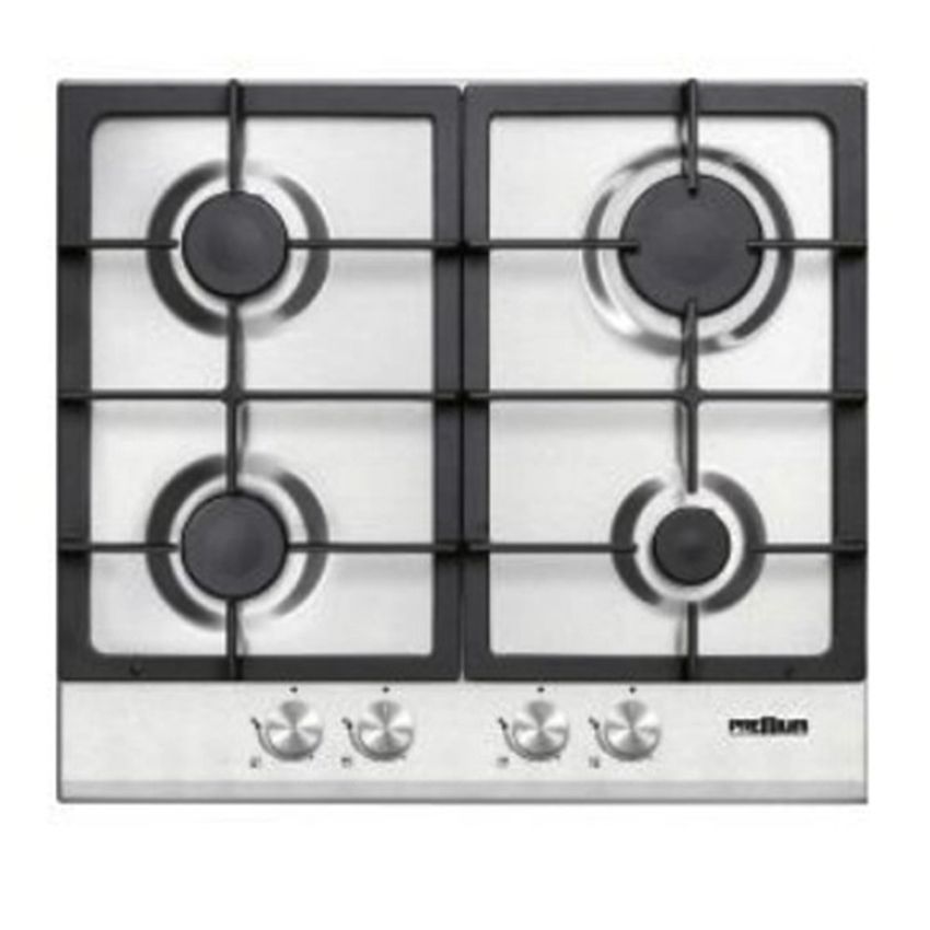 Plaque de cuisson PREMIUM 4 Feux 60cm | à Gaz  - AP641  -  Inox 