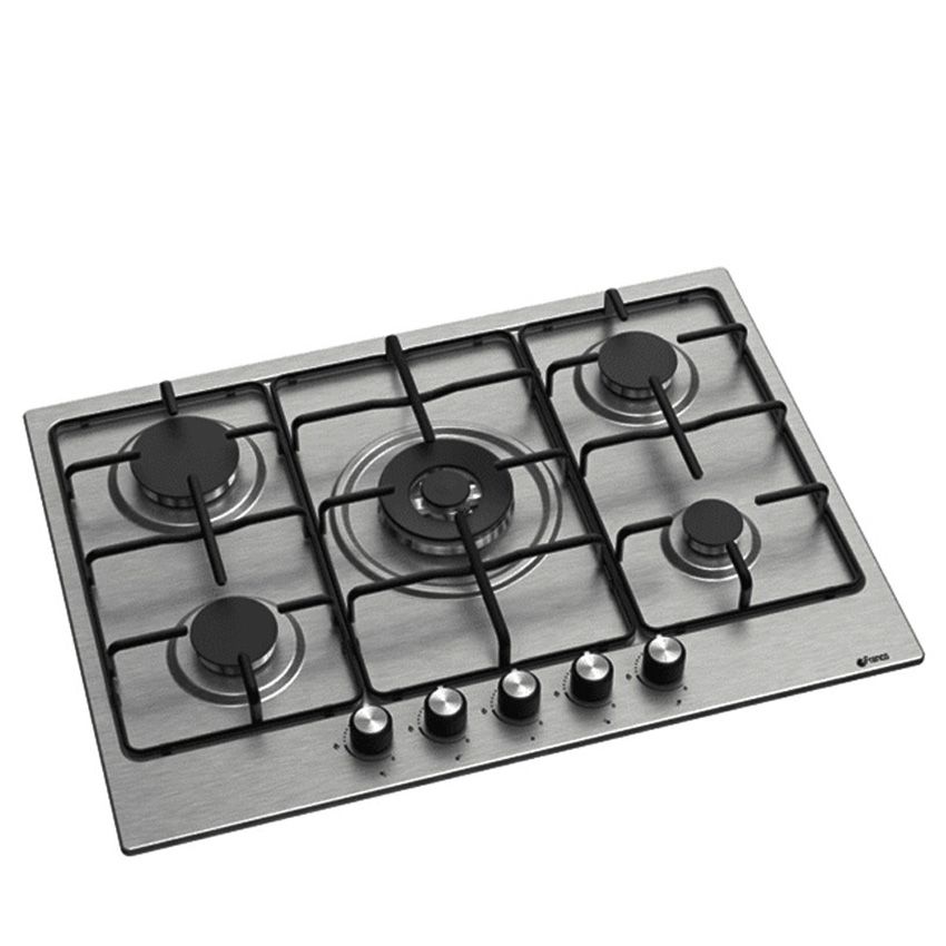 Plaque de cuisson encastrable PREMIUM 5 Feux | 70cm - AP751 - Gaz - Inox 
