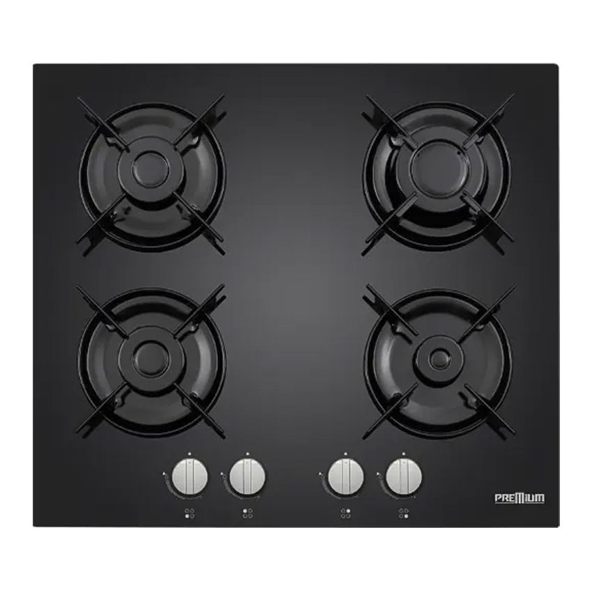 Plaque De Cuisson Encastrable Premium | 4 Feux - AP1640.BS03 - 60Cm - Noir