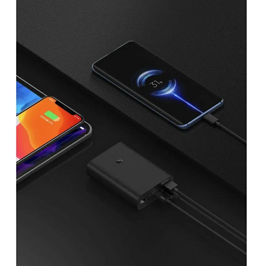 Power Bank XIAOMI 10 000 mAh | Ultra Compact 3 | 22.5W - Fast Charge - Noir