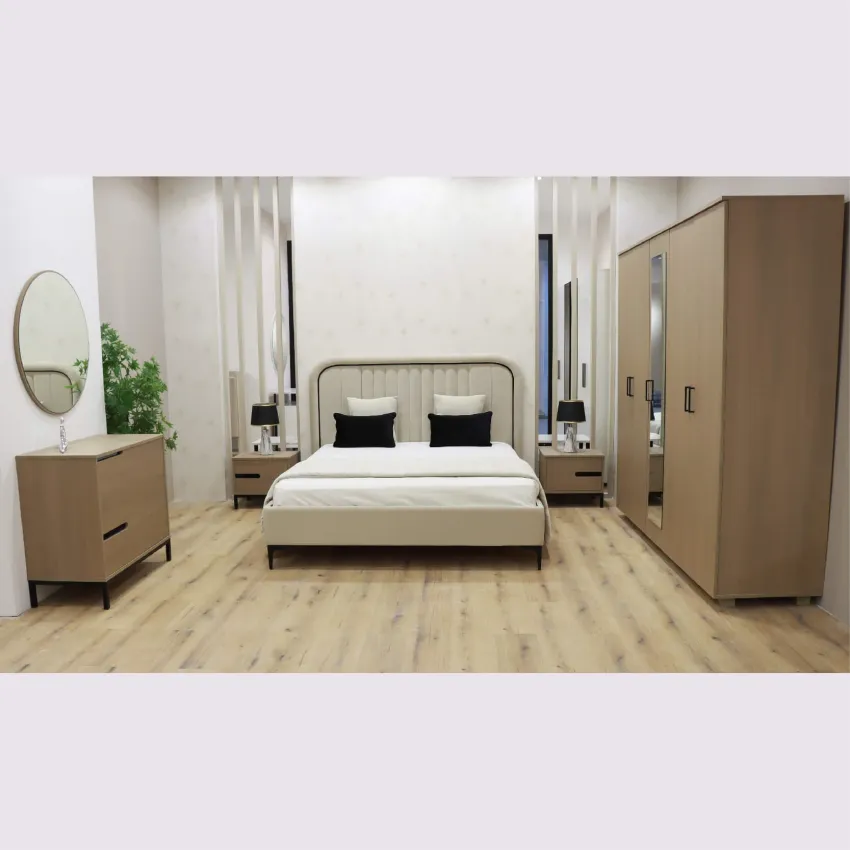 Chambre Adulte Clara | 5 pièces - Lit 2 pl 200 x 160cm 