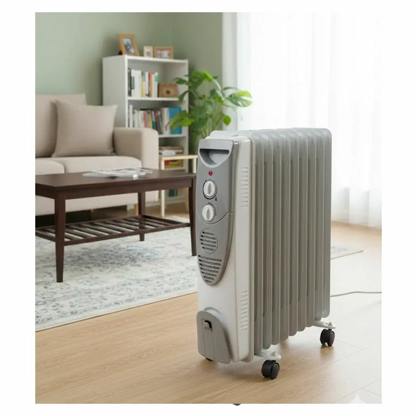 Radiateur Bain Huile BIOLUX 2500W | M.RB.2503 - Blanc