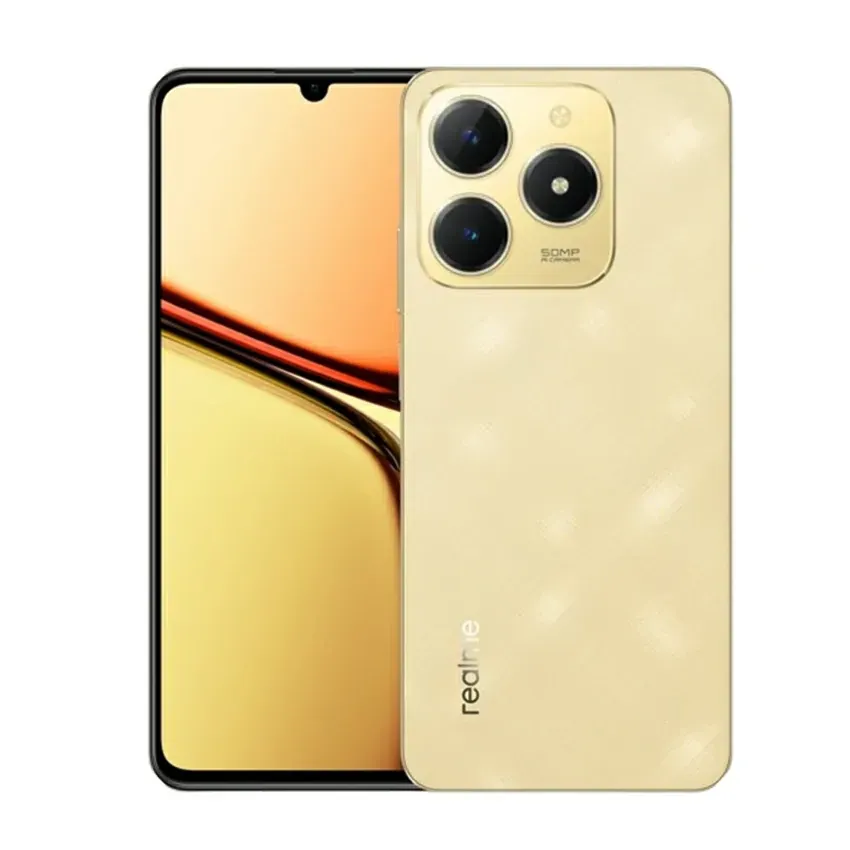 Smartphone REALME C61  |  8 Go  -  256 GO - Or scintillant 