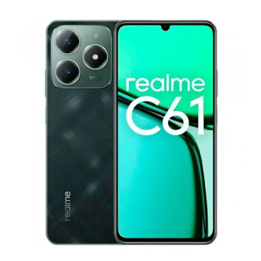 Smartphone REALME C61  |  8 Go  -  256 GO - Or scintillant 