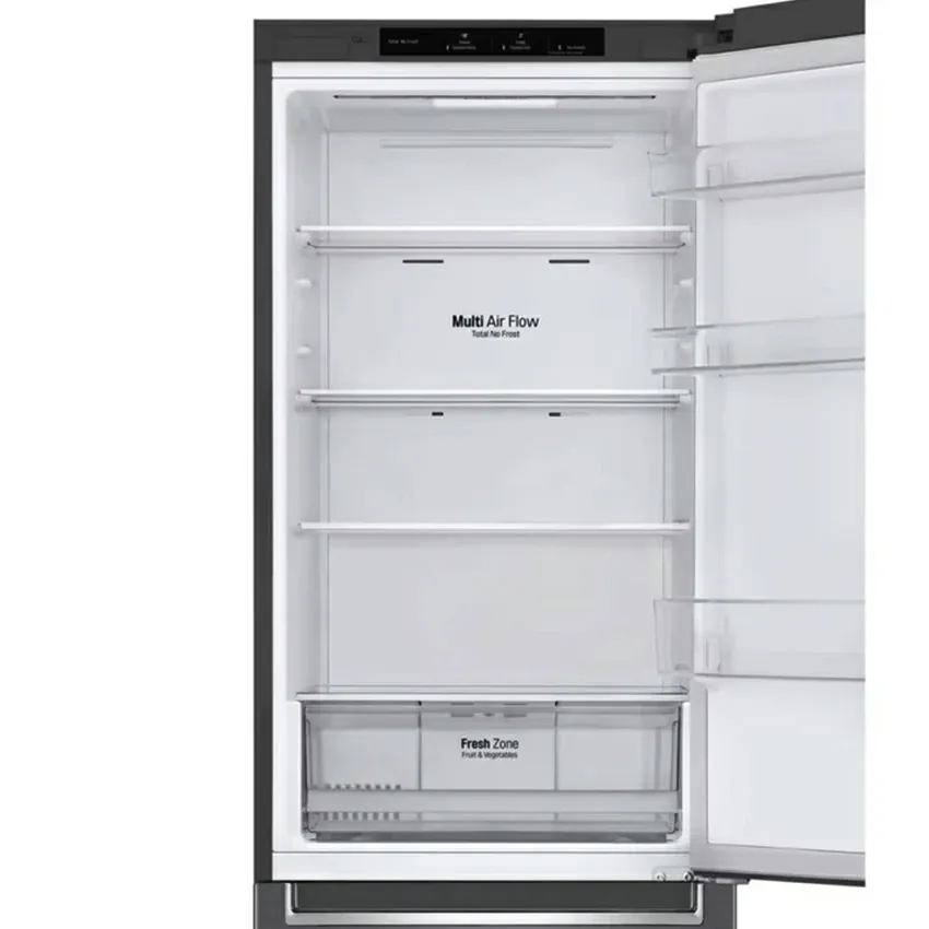 Réfrigérateur Combiné LG 341 Litres | NoFrost / Sans givre  - GW.B459NLLM  - Silver