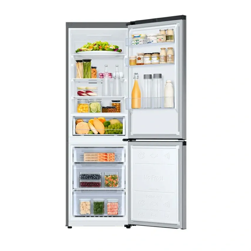 Réfrigérateur Combiné Samsung RB34 No Frost Silver Classe A+++