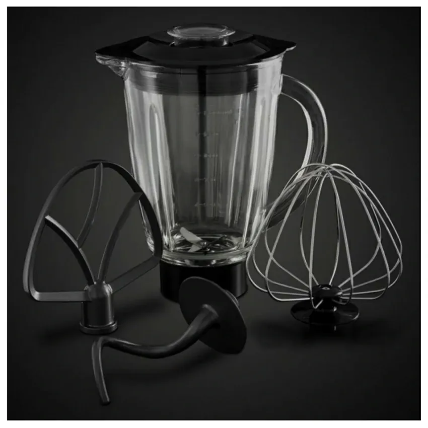 Robot Pétrin RUSSELL HOBBS  5 Litres | 1000 W  - 3 accessoires  -  10 vitesses  - Rouge 