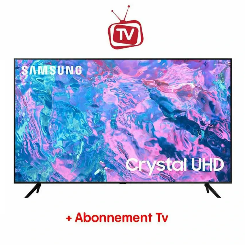 Tv SAMSUNG 50 Pouces série 2023 UHD 4K | SMART Tv - Noir 