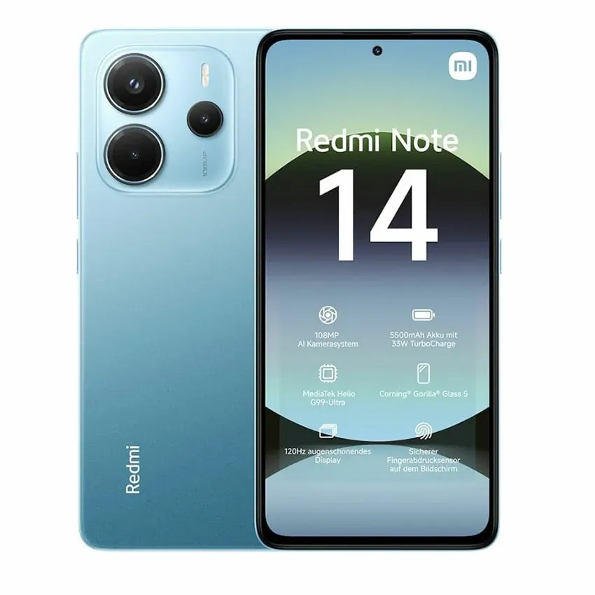 Smartphone Xiaomi Redmi Note 14 4G | 8Go  - 256Go - Dual SIM