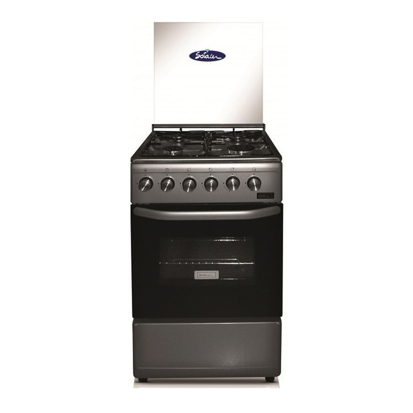 Cuisinière à gaz 4 FEUX SOTACER |TGG1005S - 50cm - Silver 