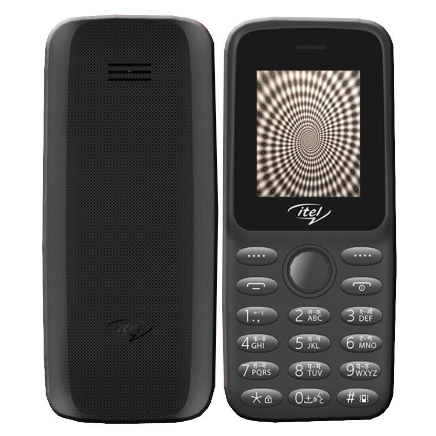 Téléphone Portable ITEL IT 2163 | Double SIM - Noir 