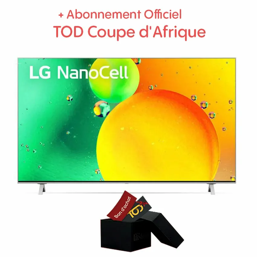 Tv LG NANOCELL 50 Pouces LED 4K UHD |  776QA -  Aluminium brossé