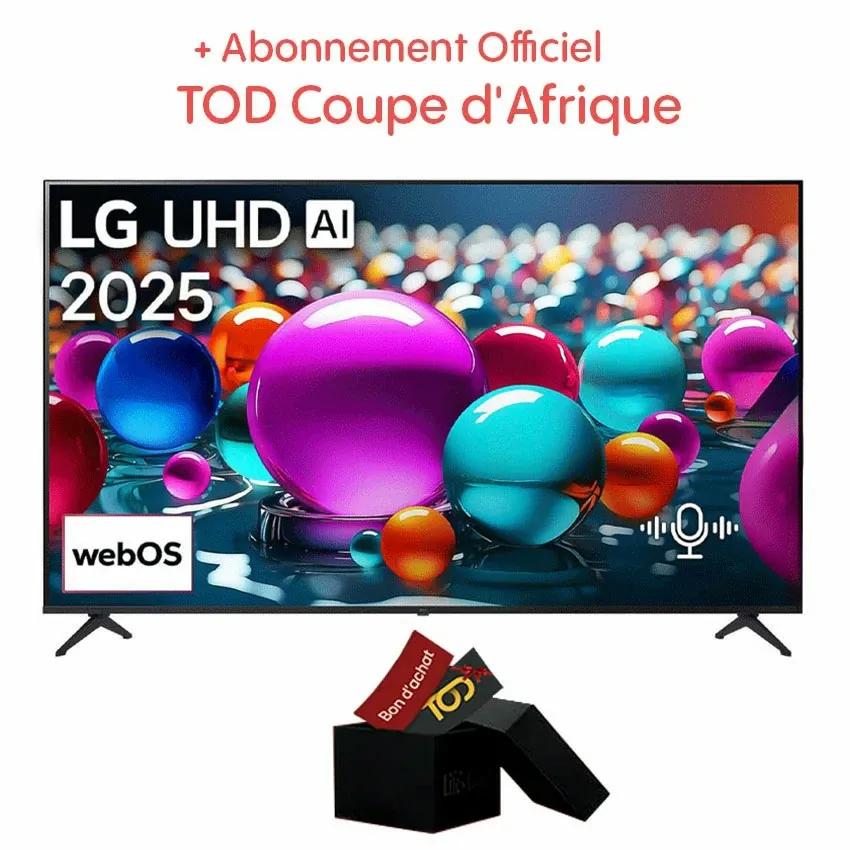 TV LG 43 pouces 4K UA85 |  Smart tv - 43UA85006LA - Noir 