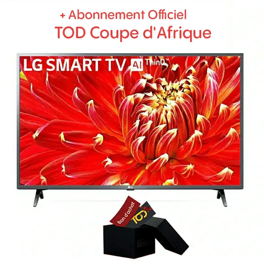 Tv LG 43 Pouces LED Full HD | SMART Tv - Avec Récepteur Intégré - LM6370PVA - Gris 