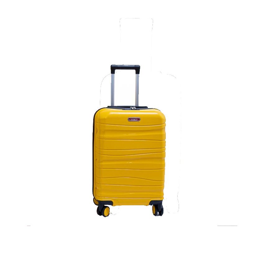 Valise de voyage TITOU incassable | 20KG - Jaune Mate