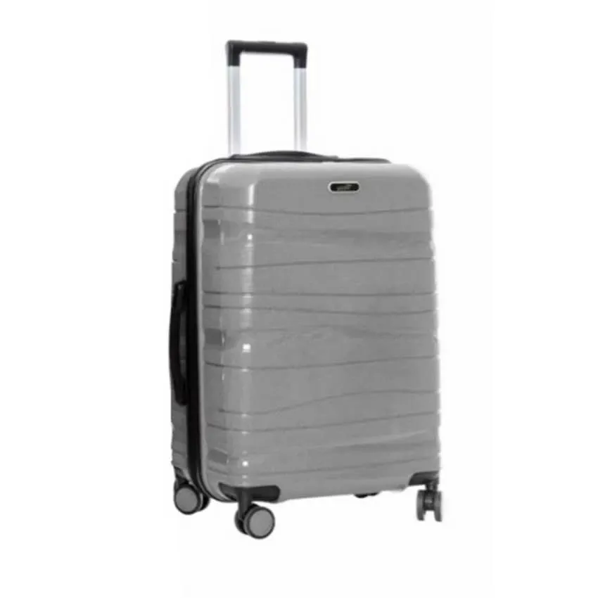 Valise de voyage TITOU antichoc | Taille  L - 30kg - GRIS BRILLANT