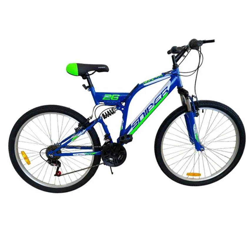 Vélo VTT PRADO Sniper 26’’ – 18 Vitesses – Bleu