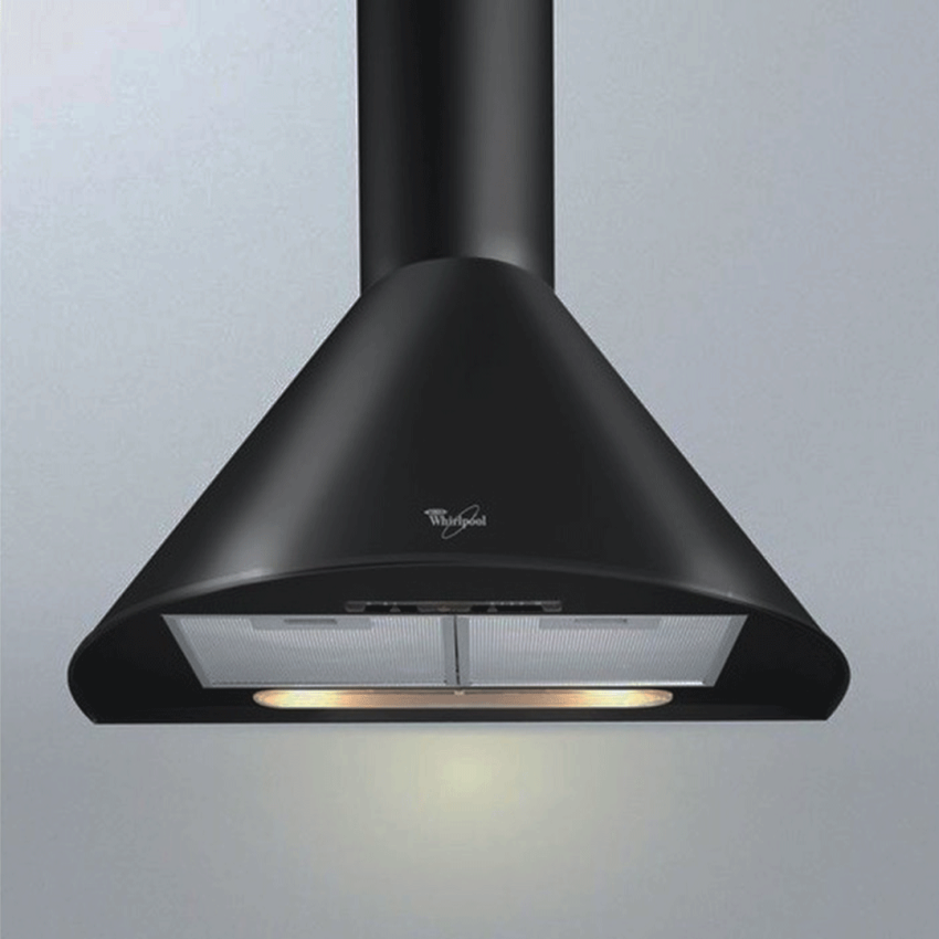 Hotte Décorative Cheminée WHIRLPOOL 60cm | AKR689 1BK -  Noir