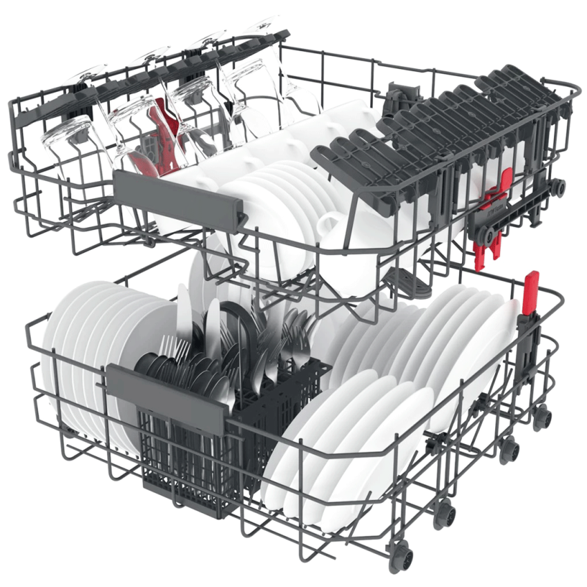 Lave Vaisselle WHIRLPOOL 6E SENS 14 Couverts | WFC3C26PX - Inox  
