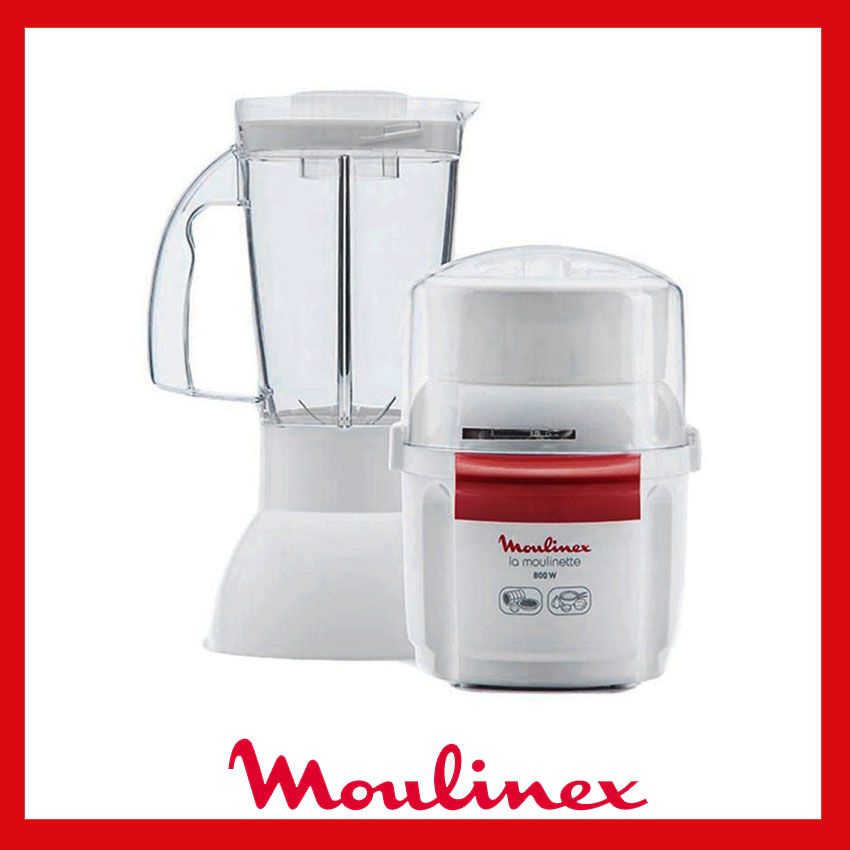 Moulinette  &  Blender Moulinex  1 Litre | 800 W - AR6801EG - Blanc 